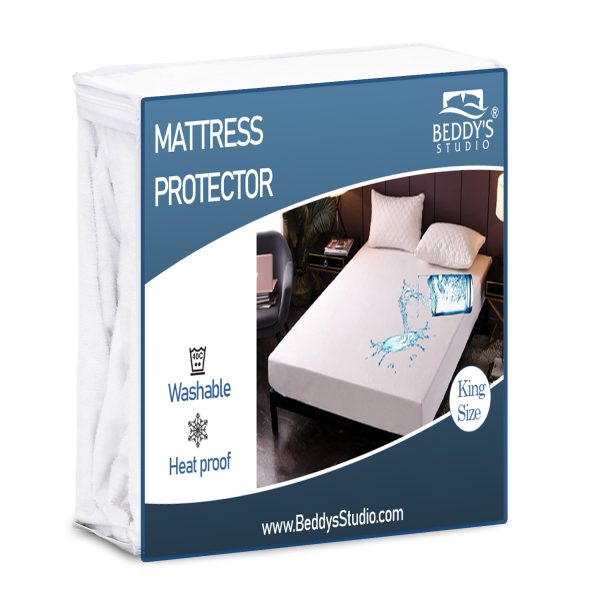 Water Proof Mattress Cover ( Random Color )