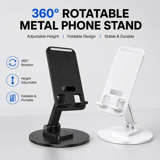 Adjustable 360° Metal Phone Stand