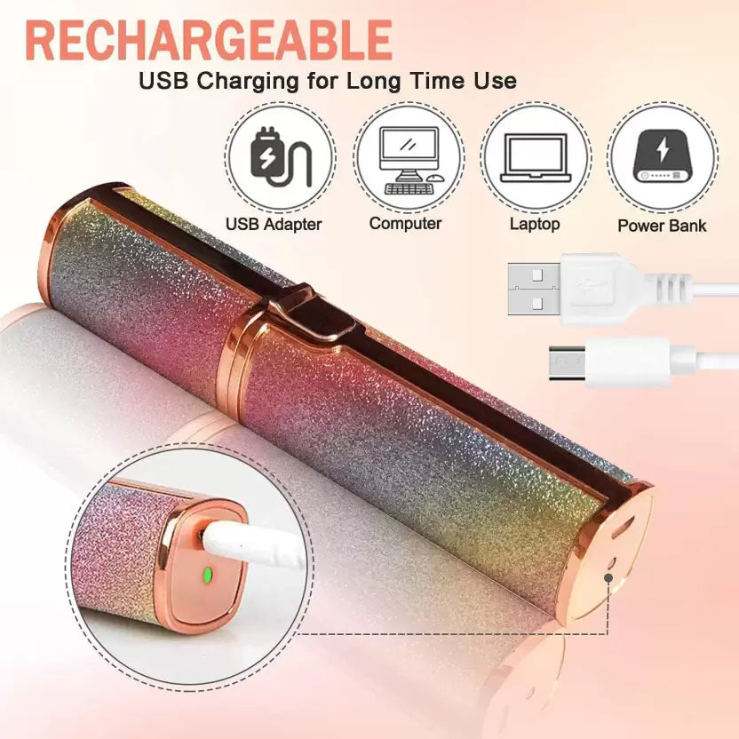 2 In 1 Rechargeable Eyebrow Trimmer