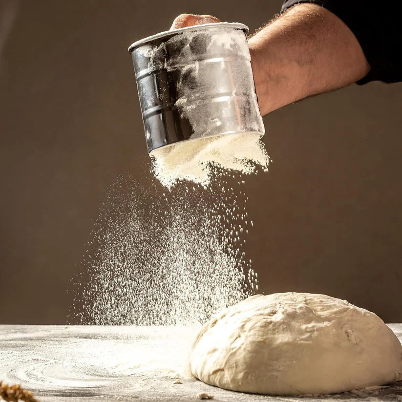 Hand Press Flour Sifter - Soft Rotis & Smooth Dough