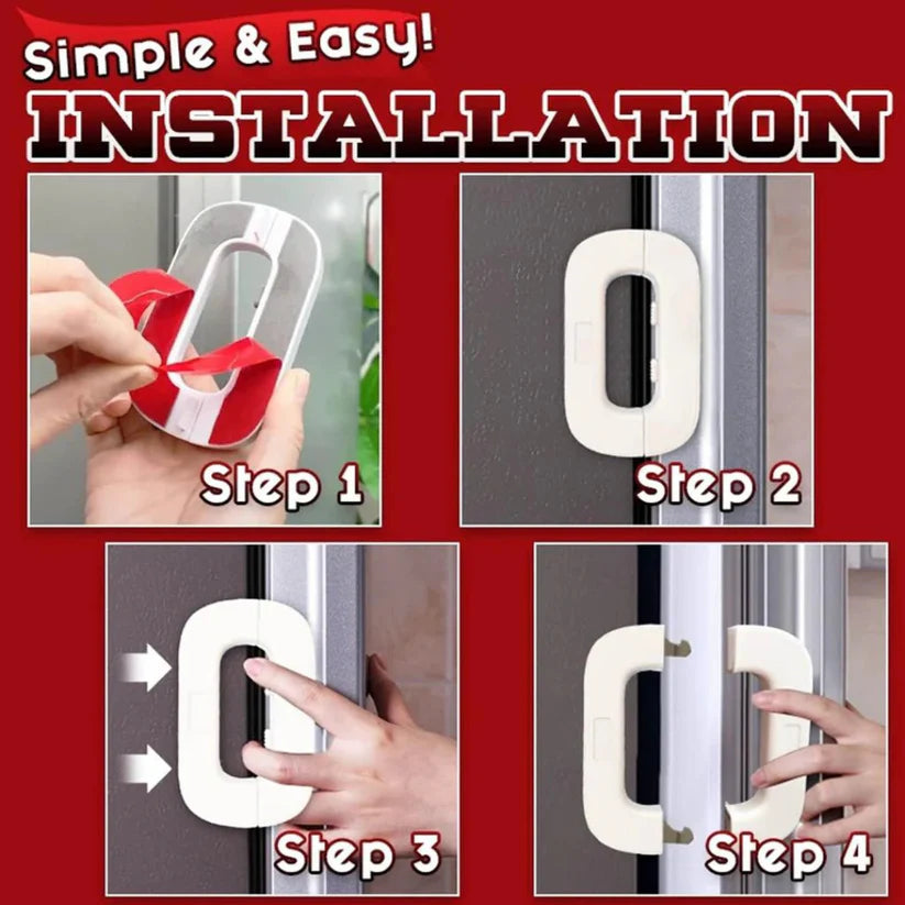 Multifunctional Lock For Refrigerator Lock, Cabinet Lock, Child Safety Lock