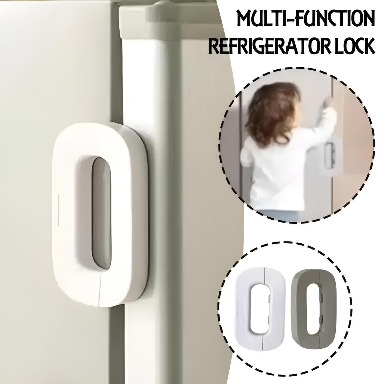 Multifunctional Lock For Refrigerator Lock, Cabinet Lock, Child Safety Lock