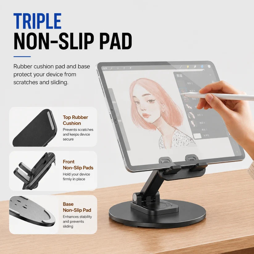 Adjustable 360° Metal Phone Stand