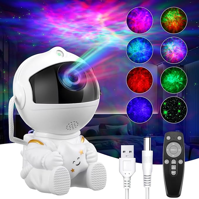 Astronaut Galaxy Projector Lamp
