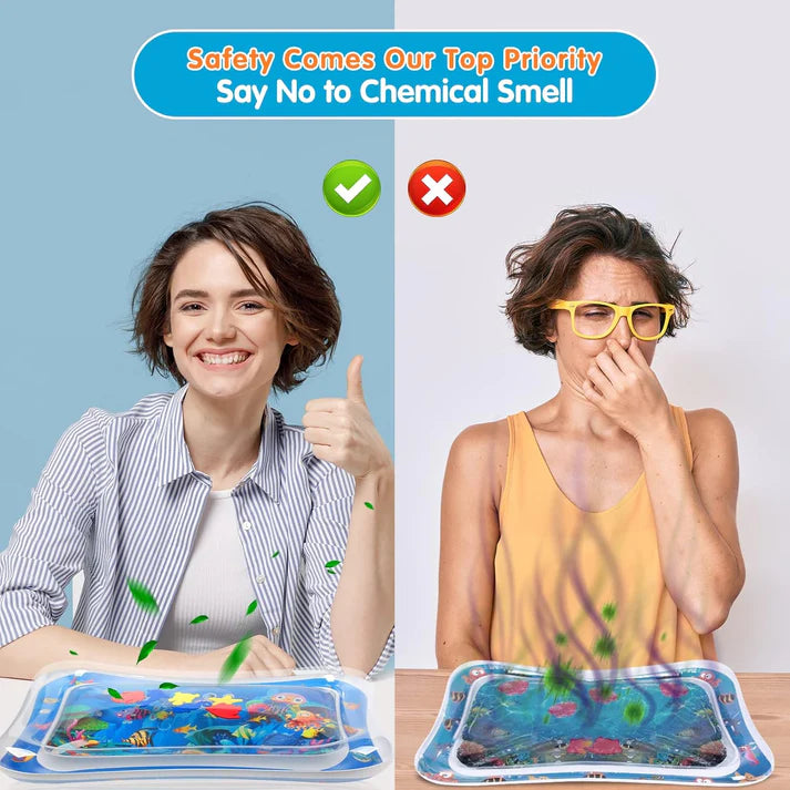 Infinno Inflatable Tummy Time Water Play Mat – Premium Sensory Toy for Infants & Toddlers (3–24 Months)