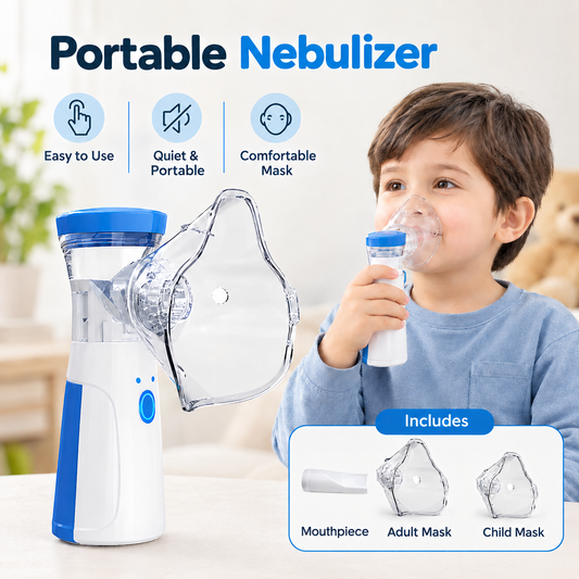 Potable Mesh Nebulizer For Kids & Adults