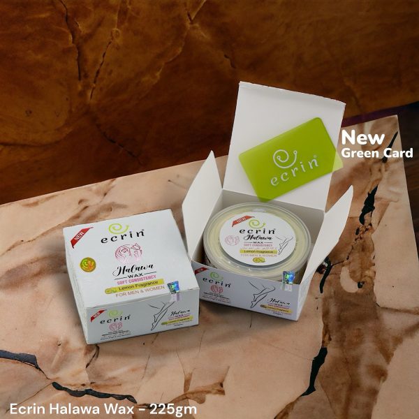 Ecrin Organic Halawa Wax - Lemon & Sugar 100% original