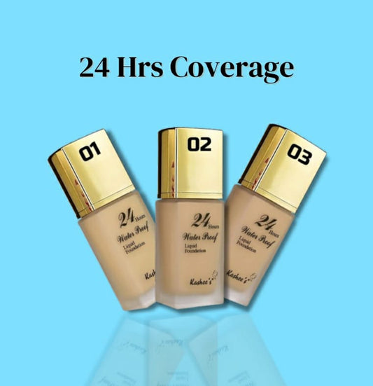 Kashee’s 24 Hours Waterproof Liquid Foundation