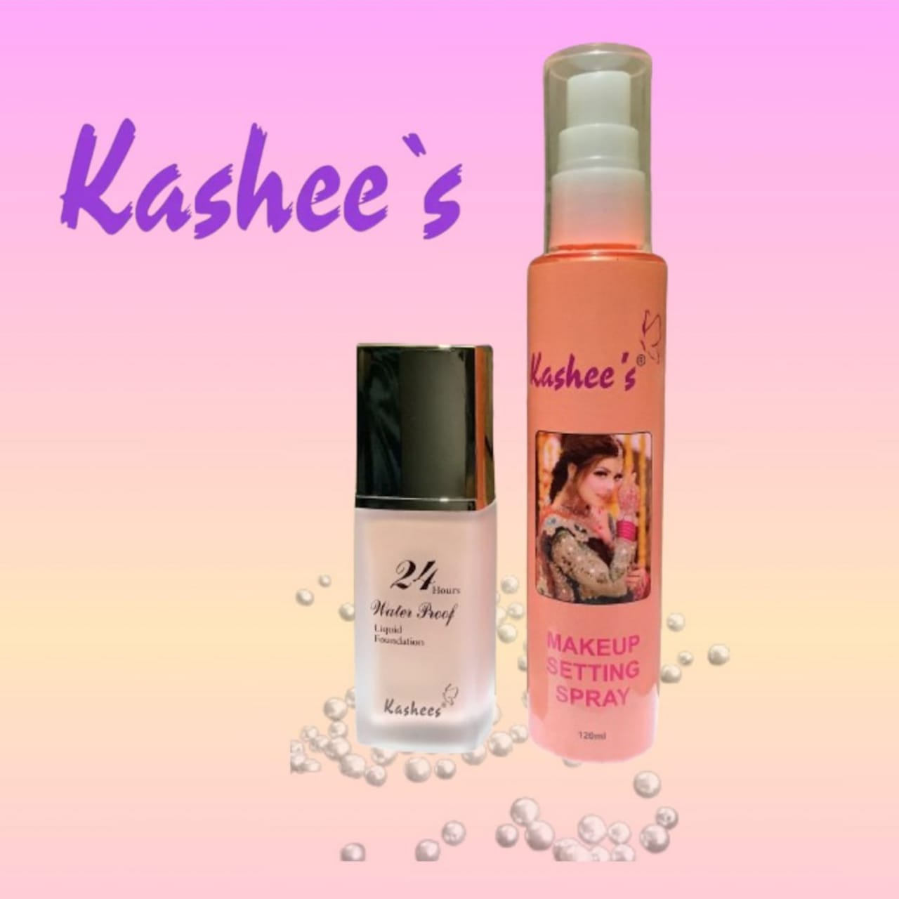 2 in 1 Kashee's Foundation and Makeup Fixer