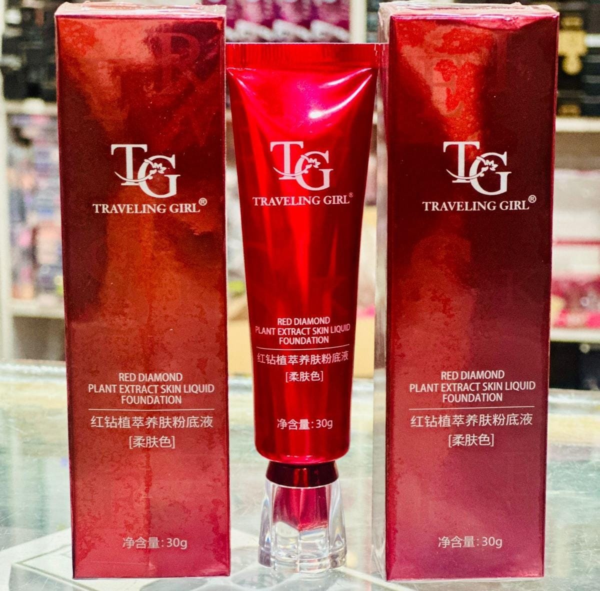 TG Liquid Foundation 30g (Ivory)