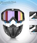 Bike Face Mask Goggles Stylish Design