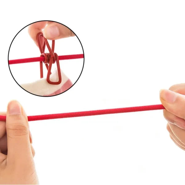 Multi-Functional Portable Drying Rope