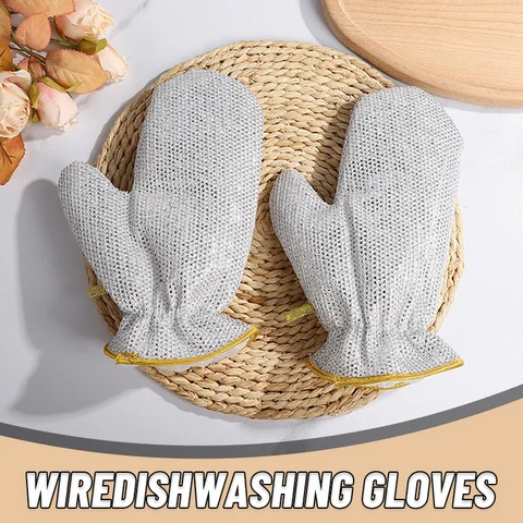Steel Wire Dishwashing Gloves