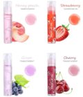 Fruit Lip Oil Set - Pack of 4 (Peach, Grape, Strawberry, Cherry)