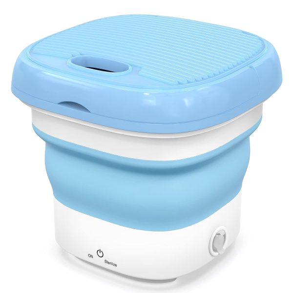 Semi-Automatic Mini Folding Washing Machine with Dryer